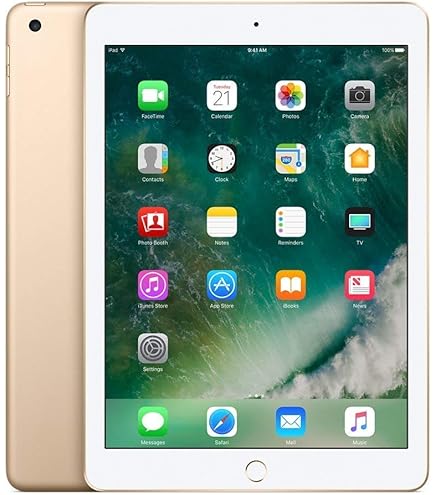 2018 Apple iPad (9.7-inch, Wi-Fi, 32GB) Gold (Renewed